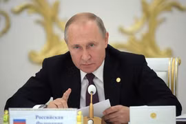 Tổng thống Nga Vladimir Putin. (Ảnh: AFP/TTXVN)