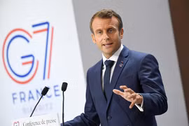 Tổng thống Pháp Emmanuel Macron .Ảnh: AFP/TTXVN)