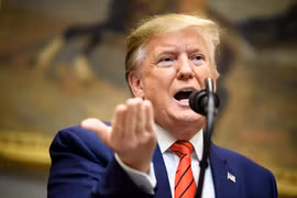 Tổng thống Mỹ Donald Trump hy vọng thỏa thuận thương mại với Trung Quốc sẽ được ký sớm. (Ảnh: AFP/TTXVN)