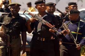 Cảnh sát Nigeria. (Nguồn: premiumtimesng.com)