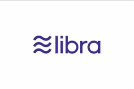 Biểu tượng đồng tiền số Libra. (Ảnh: AFP/TTXVN)