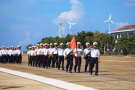Hiên ngang Trường Sa. (Ảnh: Hùng Võ/Vietnam+)
