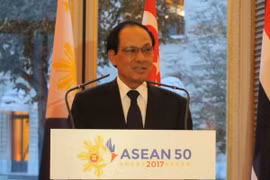 Tổng thư ký ASEAN Lê Lương Minh. (Ảnh: Linh Hương/TTXVN)