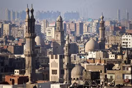 Một góc thủ đô Cairo của Ai Cập. (Nguồn: AFP)