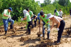 Khởi động chương trình tình nguyện “Hành động cho Hành tinh xanh”