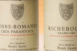 Chai rượu vang Henri Jaye có giá đắt nhất thế giới. (Nguồn: decanter.com)