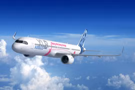 Máy bay Airbus A321XLR. (Nguồn: airbus.com)