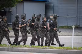 Binh sỹ Hàn Quốc. (Ảnh minh họa: AFP/TTXVN)