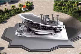 Cà Mau xây tượng cụm tượng đài "Chuyến tàu tập kết ra Bắc 1954’" 