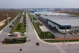 Khu công nghiệp Thăng Long, tỉnh Vĩnh Phúc. (Ảnh: Hoàng Hùng/TTXVN)