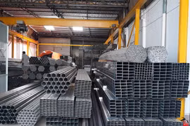 Sắt, thép đang trong thời kỳ "bão giá". (Ảnh minh hoạ: Minh Hiếu/Vietnam+)