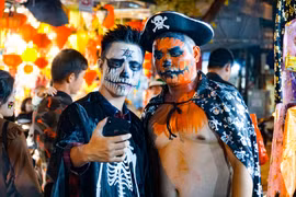 [Photo] Những tạo hình 'hết hồn' của giới trẻ Hà thành dịp Halloween