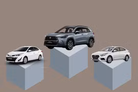 Điểm mặt 10 mẫu ôtô bán chạy nhất thị trường tháng cuối năm 