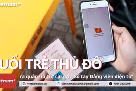 Tuổi trẻ Thủ đô ra quân hỗ trợ cài đặt 'Sổ tay Đảng viên điện tử'