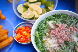Phở Hà Nội. (Ảnh: PV/Vietnam+)