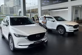 Thị trường ôtô Việt đang dần đi về những tháng cuối năm, tuy nhiên sức mua cũng chưa có sự tăng tưởng đột biến. (Ảnh minh họa: PV/Vietnam+)