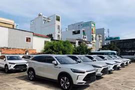 Xe hơi Trung Quốc đang tạo 'cơn sốt' tại thị trường Việt Nam. (Ảnh: PV/Vietnam+)