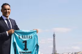 Thương vụ Keylor Navas được cho là một món hời dành cho PSG. (Ảnh: PSG)