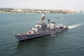 Một tàu khinh hạm lớp Ulsan của Hàn Quốc. (Ảnh minh họa: Wikipedia)