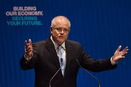 Thủ tướng Australia Scott Morrison. (Ảnh: AFP/ TTXVN) 