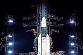 Tàu vũ trụ Chandrayaan-2 của Ấn Độ. (Ảnh: ISRO)