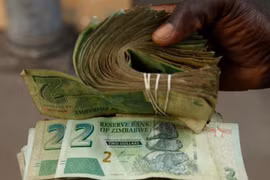 Đồng 2 đôla Zimbabwe mới. (Ảnh: Reuters)
