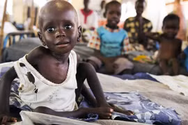 Nam Sudan là một trong những nơi có tỷ lệ trẻ em tử vong cao nhất thế giới. (Ảnh minh họa: AFP)
