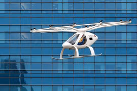Trực thăng Volocopter. (Ảnh: Al-Jazeera)
