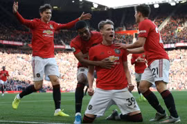 Manchester United giành chiến thắng thuyết phục trước Brighton.