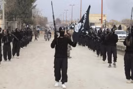 Các tay súng IS tại Syria. (Ảnh: Reuters)