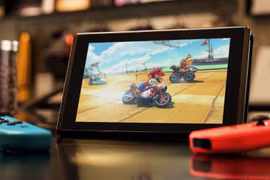 Máy chơi game Nintendo Switch. (Ảnh: Cnet)