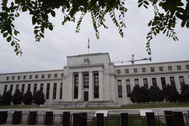 Trụ sở Cục Dự trữ liên bang Mỹ (Fed) ở Washington. (Ảnh: THX/TTXVN) 