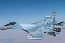 Chiếu đấu cơ Su-27 của Nga. (Nguồn: parstoday.com)