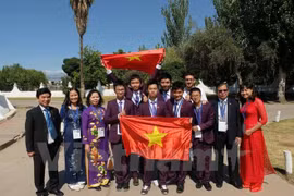 Đoàn Việt Nam tham dự IJSO 2014 (Nguồn: IJSO)