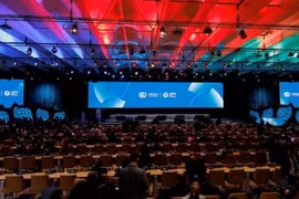 Quang cảnh phiên khai mạc Hội nghị COP29 ở in Baku, Azerbaijan. (Ảnh: REUTERS/TTXVN)
