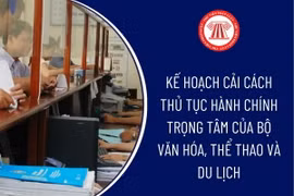 Đơn giản hóa 14 thủ tục hành chính nội bộ của Bộ Văn hóa, Thể thao và Du lịch