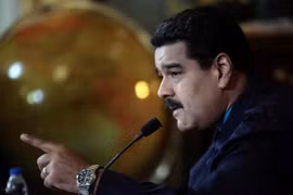 Tổng thống Venezuela Nicolas Maduro. (Nguồn: AFP/TTXVN)