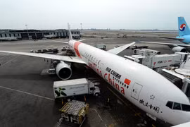 Máy bay Boeing 777-300ER của Air China. (Nguồn: THX/TTXVN)