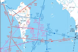 Hệ thống phương thức bay mới tại sân bay Phú Quốc. (Nguồn: VATM)