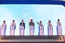 Viện đào tạo Hàng không Bamboo Airways dự kiến sẽ hoàn thành và đưa vào đào tạo nhân lực cho ngành hàng không từ năm 2020. (Ảnh: Việt Hùng/Vietnam+)