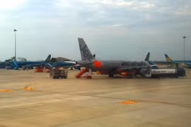 Thương hiệu kép Jetstar Pacific-Vietnam Airlines giúp hành khách có nhiều lựa chọn về giá vé máy bay. (Ảnh: Việt Hùng/Vietnam+)