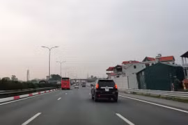 Dự án đường cao tốc Bắc-Nam đang thu hút được nhiều nhà đầu tư nội tham gia sơ tuyển. (Ảnh: Việt Hùng/Vietnam+)