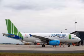 Bamboo Airways muốn nâng quy mô đội tàu bay khai thác lên trên 30 chiếc. (Ảnh: Việt Hùng/Vietnam+)