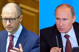 Thủ tướng tạm quyền Ukraine bác lời kêu gọi của ông Putin