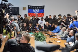 Donetsk hoàn tất dự thảo gia nhập thành phần Liên bang Nga