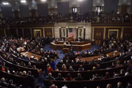 Toàn cảnh một phiên họp của Hạ viện Mỹ ở Washington, DC. (Ảnh: Getty Images/TTXVN)