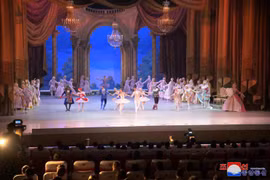 Vở ballet "Người đẹp ngủ trong rừng". (Nguồn: Yonhap)