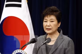 Bà Park Geun-hye. (Nguồn: AFP/TTXVN)