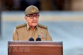 Bí thư thứ nhất Ban Chấp hành Trung ương Đảng Cộng sản Cuba Raul Castro. (Ảnh: AFP/TTXVN)