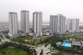 Các dự án chung cư cao cấp trong khu đô thị Gamuda Gaderns (Gamuda City) tại Hà Nội. (Ảnh: Danh Lam/TTXVN)